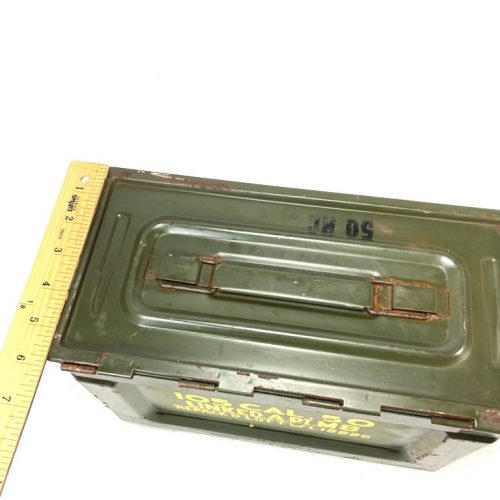 ww2 50 cal side open ammo box box2954 8