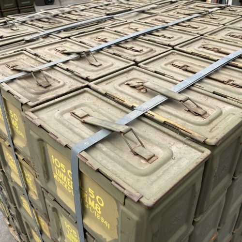 ww2 50 cal side open ammo box box2954 9