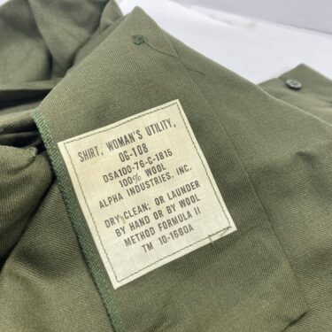 woman s wool field shirt size 10 clg2958 4