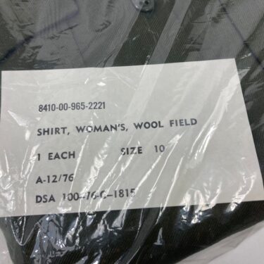 woman s wool field shirt size 10 clg2958 8