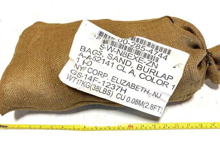 Burlap Sandbags 3pack Omahas Army Navy Surplus