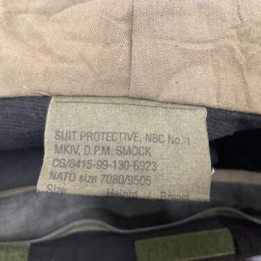 dpm mk iv british chem suit clg2966 11