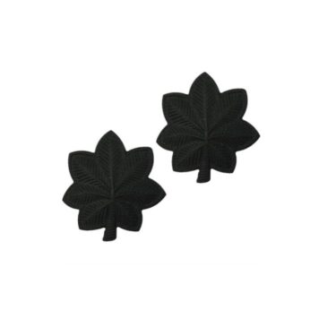 army pin on officer rank lt colonel black metal