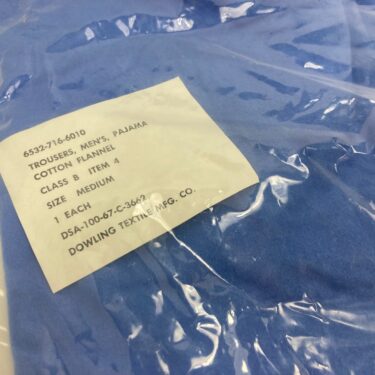 vietnam korean era hospital pajama trousers medium clg2994 2