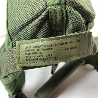 cvc combat vehicle crewman liner new size medium dh 132B hed3001 7
