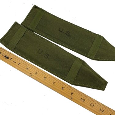 od canvas shoulder strap pads ww2 dated pak3003 3