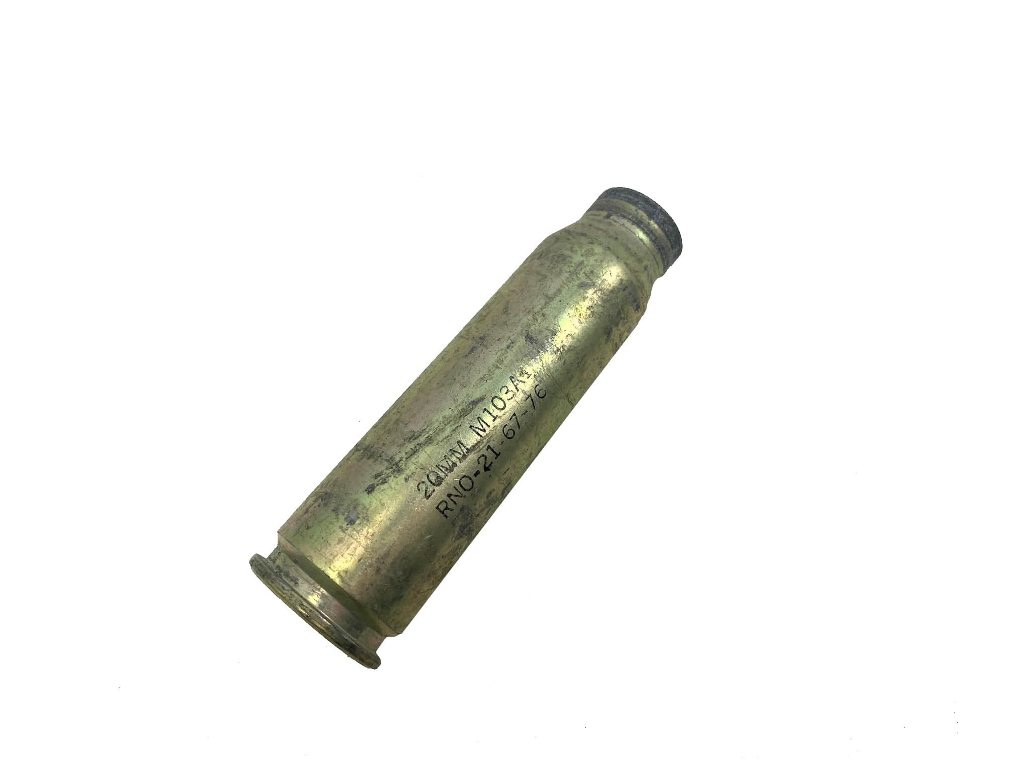 20mm Shell Casing - Omahas Army Navy Surplus