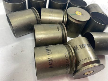 military surplus 40mm empty casings
