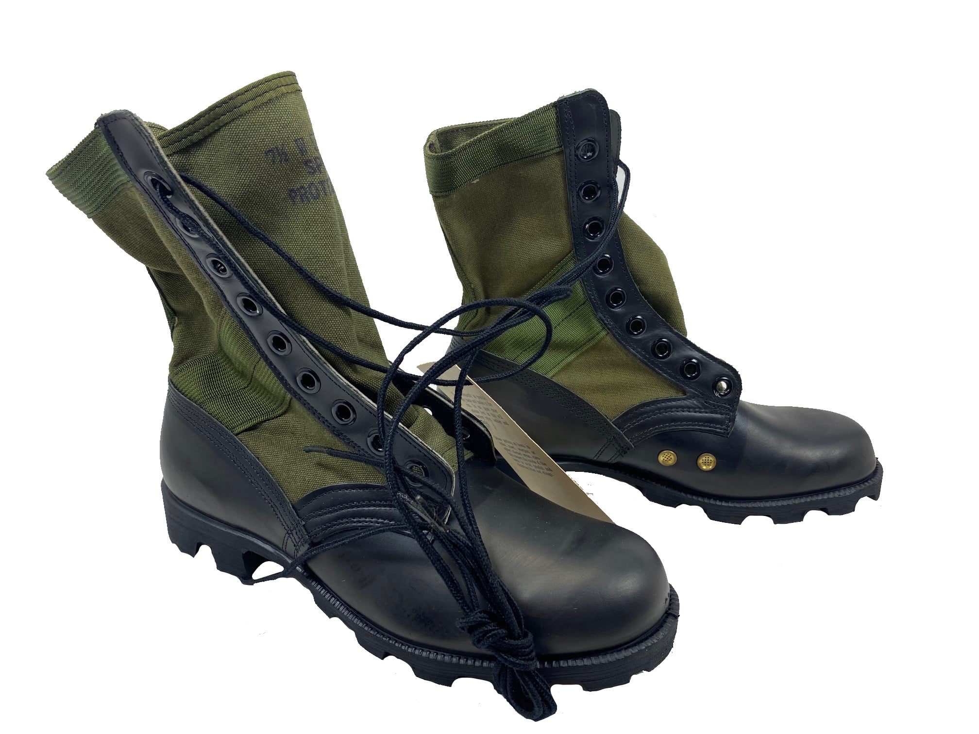 Vietnam Jungle Boots Panama Sole 7 1/2 W