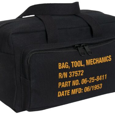 Mechanics Zipper Tool Bag w Stencil bag3037 4