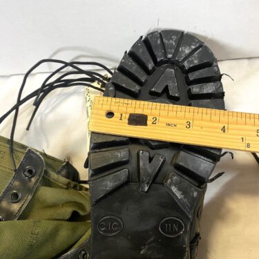 Vietnam Jungle Boots, 3rd Pattern with Vibram Sole 11N bt3209 x (2)