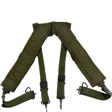 m 1956 canvas combat suspenders long better condition bel3025 1