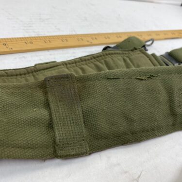m 1956 canvas combat suspenders long better condition bel3025 3