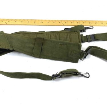 m 1956 canvas combat suspenders long better condition bel3025 5
