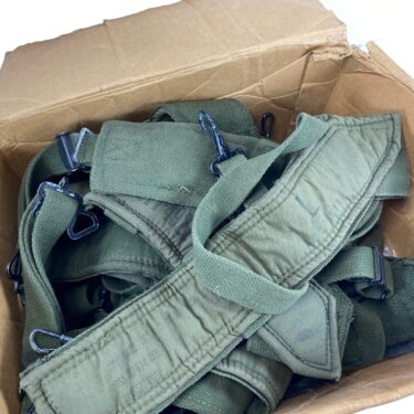 m 1956 canvas combat suspenders long better condition bel3025 6