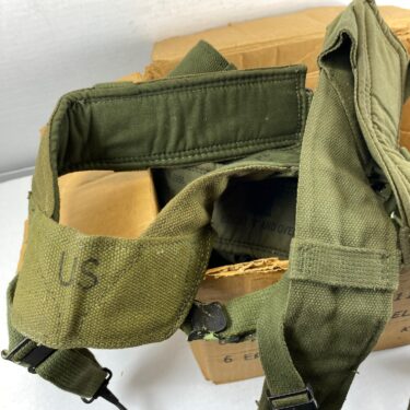m 1956 canvas combat suspenders long better condition bel3025 7