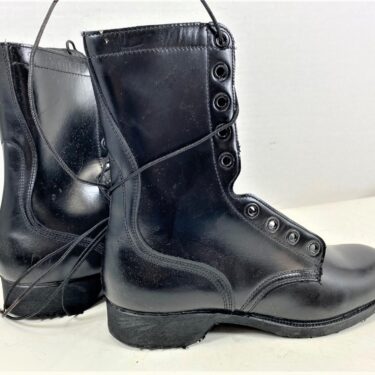 post vietnam leather combat boots 9R 1975 dated bts3040 3