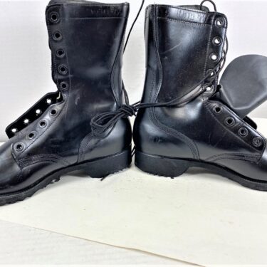 post vietnam leather combat boots 9R 1975 dated bts3040 5