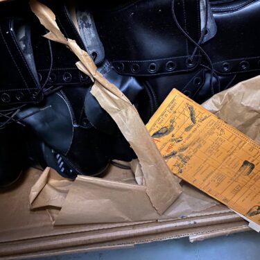 post vietnam leather combat boots 9R 1975 dated bts3040 8