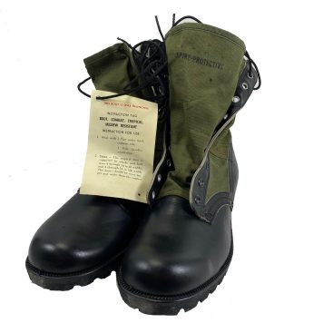 Vietnam Jungle Boots, 3rd Pattern with Vibram Sole 11N military surplus
