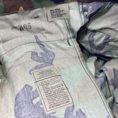 woodland bdu trousers small reg issue nyco clg3033 5