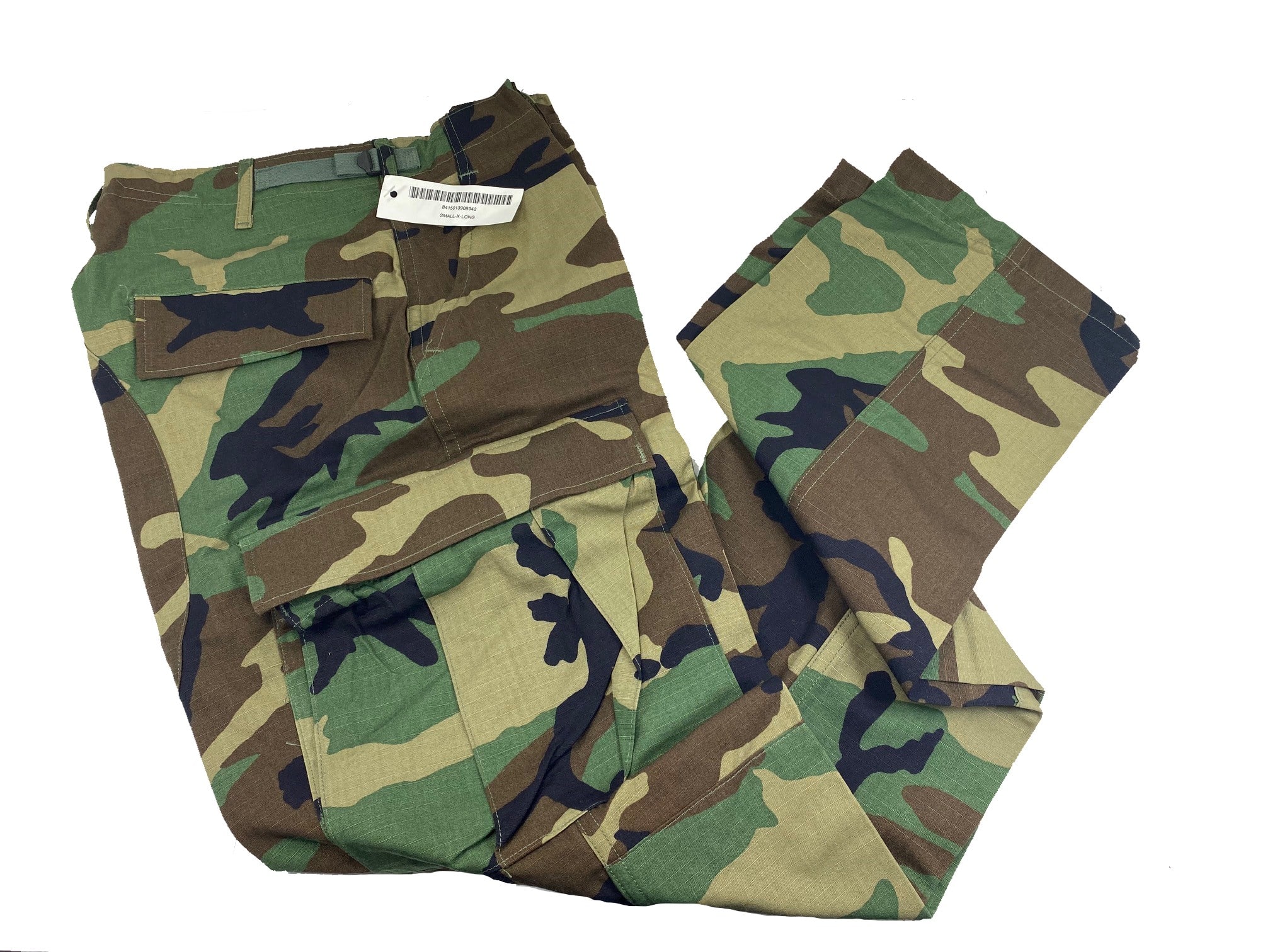 Multicolor Mens Cotton Military Trousers Size Medium