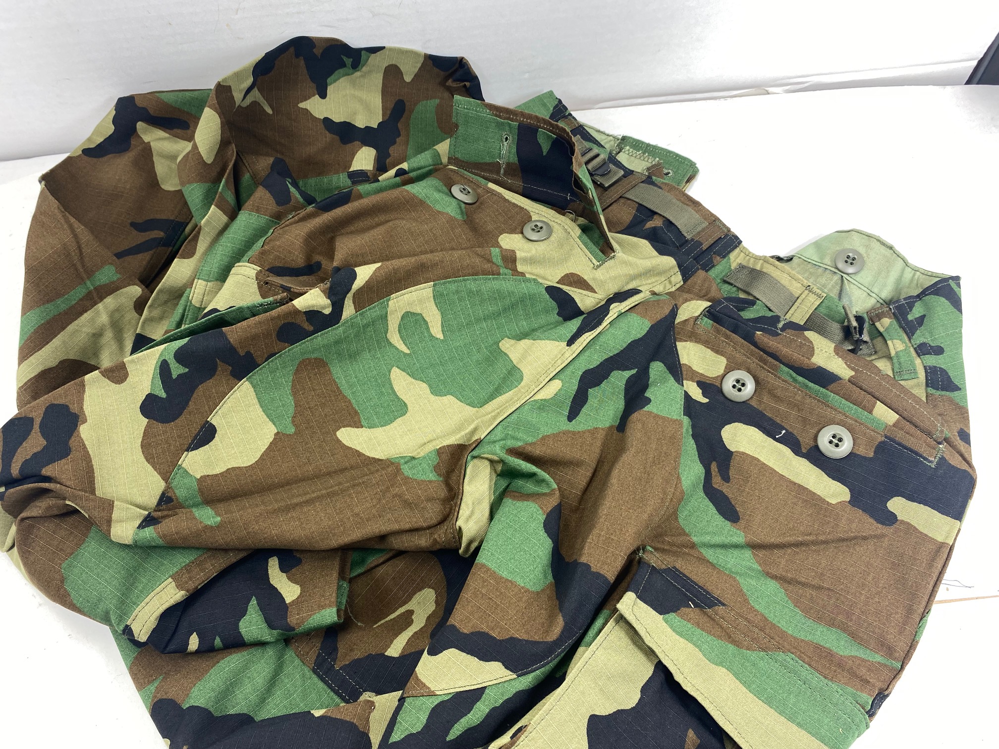 Woodland Bdu Trousers XS Long Issue, R/s - Omahas Army Navy Surplus