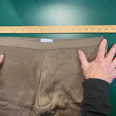 polypro thermals pants brown size new clg3047x (1)