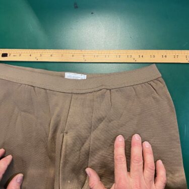 polypro thermals pants brown size new clg3047x (2)