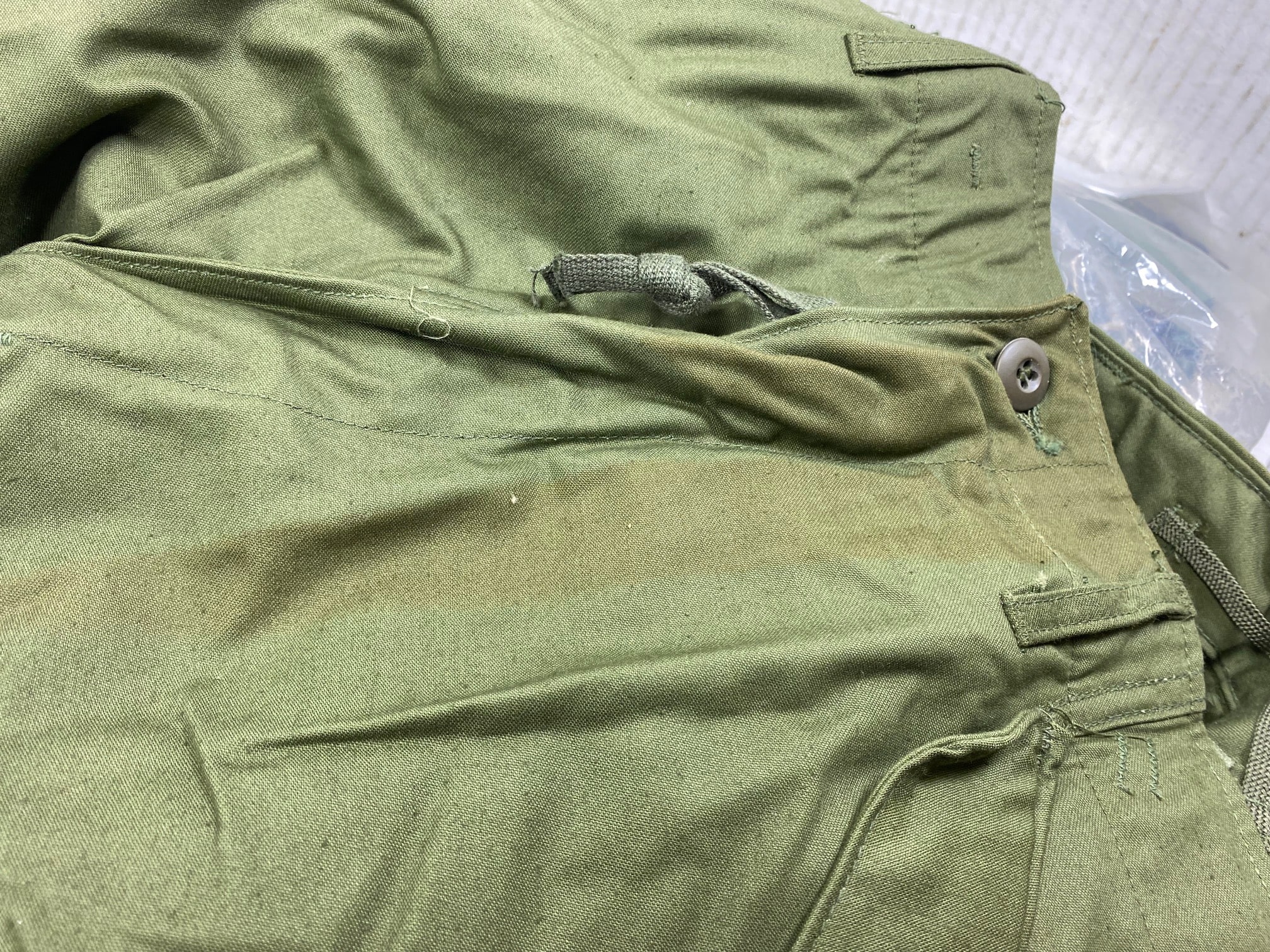 M-65 Field Trousers O.D Med Long Browned