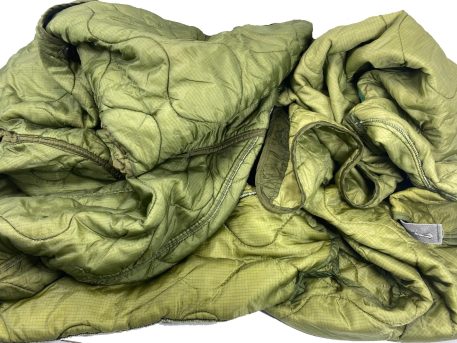 m 65 field jacket liner original gi large used clg3081 3