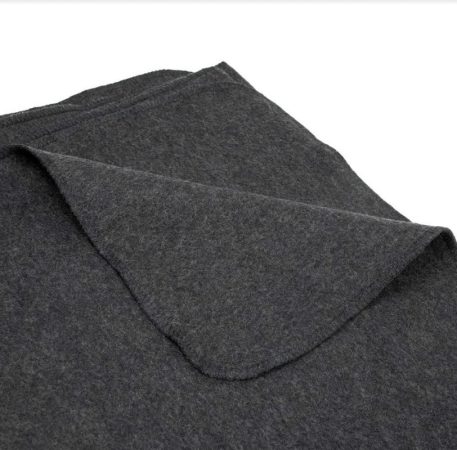 wool blanket charcoal swiss link slp3091 3