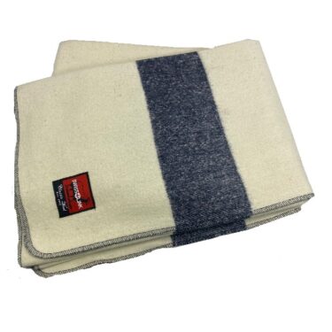 wool blanket navy swiss link slp3088 1