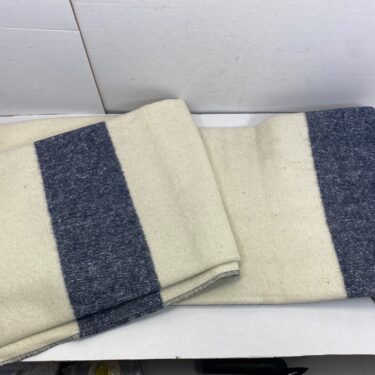 wool blanket navy swiss link slp3088 2