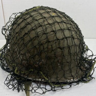 ww2 style helmet fish net for steel pot hed3084 5
