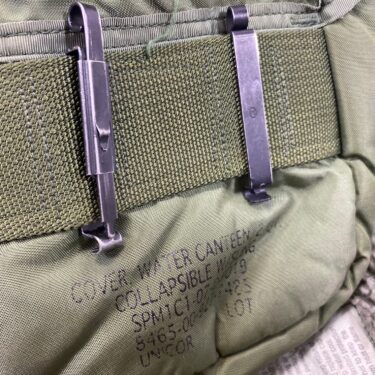 2 quart OD Canteen U S GI extra good used otg3122 5