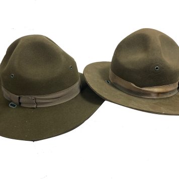 drill instructor hat campaign cover