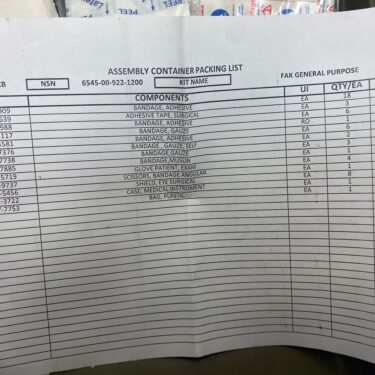 first aid kit box complete sur3119 6