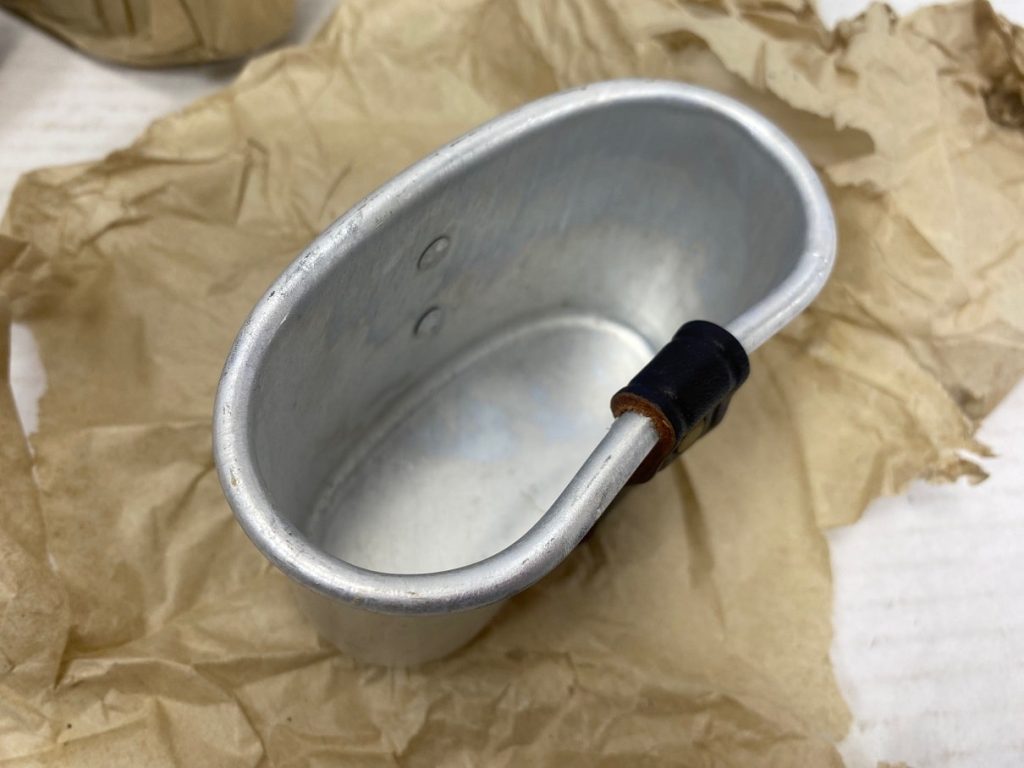 Spanish Canteen Cup Omahas Army Navy Surplus