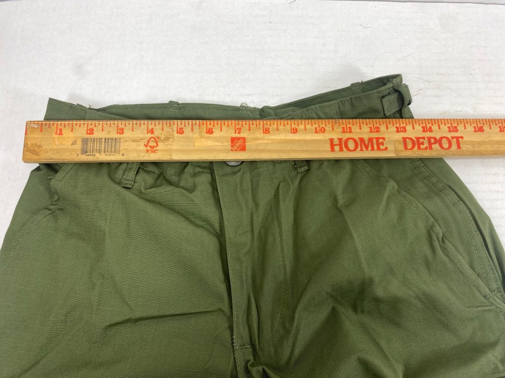Vietnam Jungle Fatigue Pants, X-Small Short