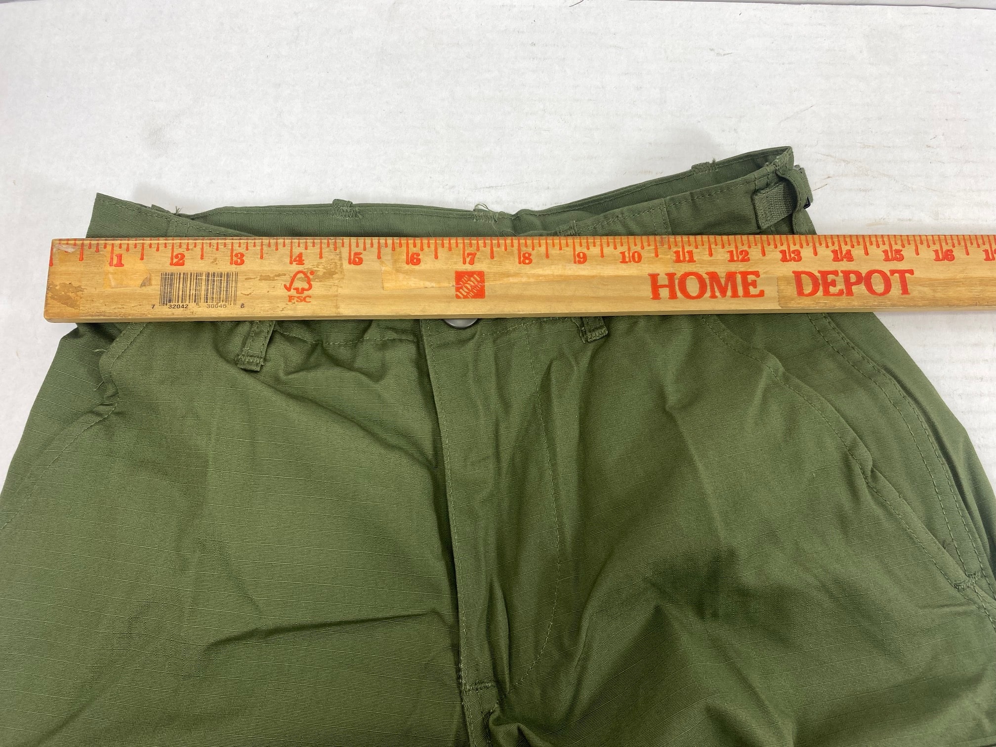 Vietnam Jungle Fatigues Rip Stop Pants, X-Small Short