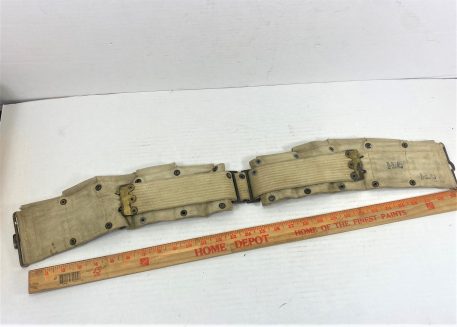 WW1 10 Pocket Cartridge Belt used ony18 2