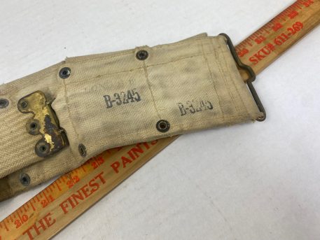 WW1 10 Pocket Cartridge Belt used ony18 3