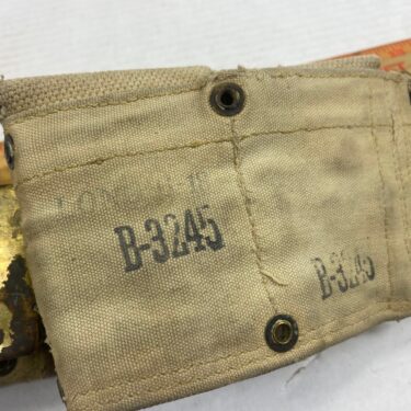 WW1 10 Pocket Cartridge Belt used ony18 6