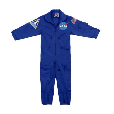 kids nasa flightsuit w official nasa patch clg3129 1
