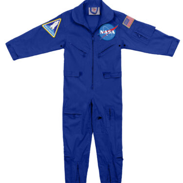 kids nasa flightsuit w official nasa patch clg3129 2