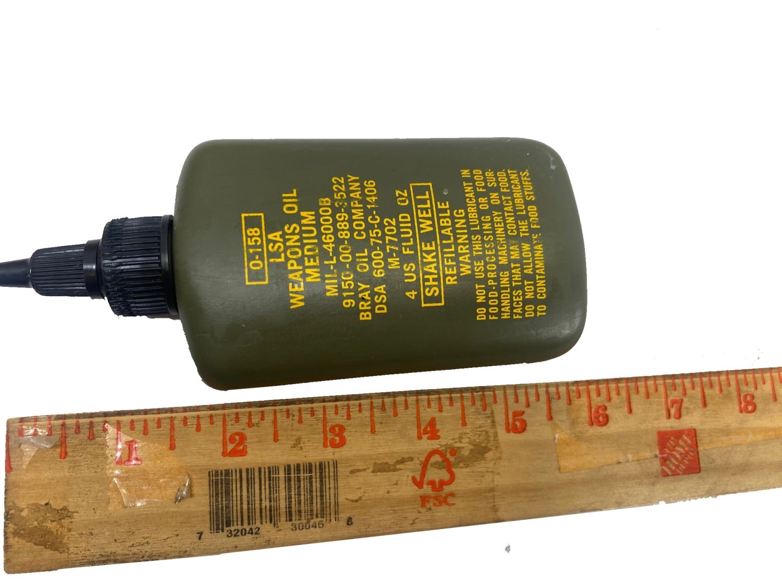 LSA Oil, Medium 4 oz Omahas Army Navy Surplus