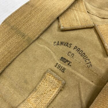 WW1 US M1910 Infantry Haversack 1918 dated