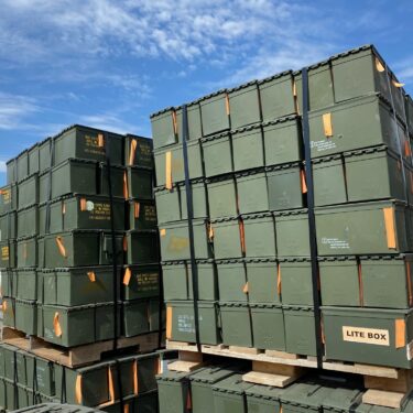 50 Cal Ammo Boxes, Better quality sold on pallet, wholesale