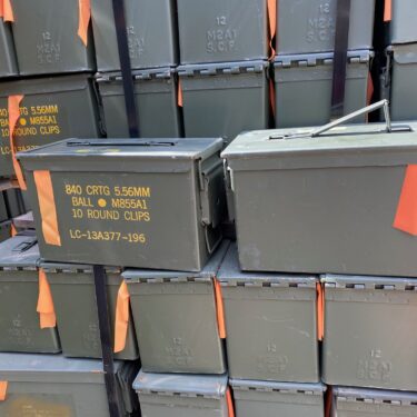 50 Cal Ammo Boxes, Better quality sold on pallet, wholesale